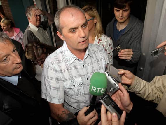 The late Brian Duffy, father of Ireland international, Shane Duffy.