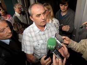 The late Brian Duffy, father of Ireland international, Shane Duffy.