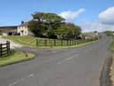 General view of the scene where a mother and daughter were killed in a road crash on the Whitepark Road, just outside Ballycastle, County Antrim.

 (Photo: Presseye)