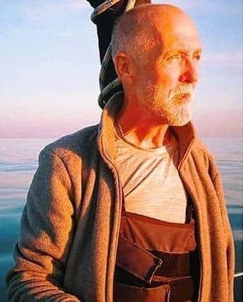 Garry has always dreamed of sailing round the world.