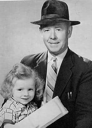 Paul Cassidy with his dad, Joe.