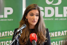 Cara Hunter, the new SDLP MLA for East Derry. Picture by George Sweeney. DER1719GS-114