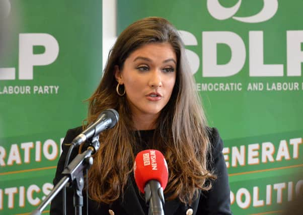 Cara Hunter, the new SDLP MLA for East Derry. Picture by George Sweeney. DER1719GS-114