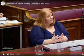 Justice Minister Naomi Long