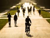 Cycling and walking are good ways of keeping active during Covid-19.