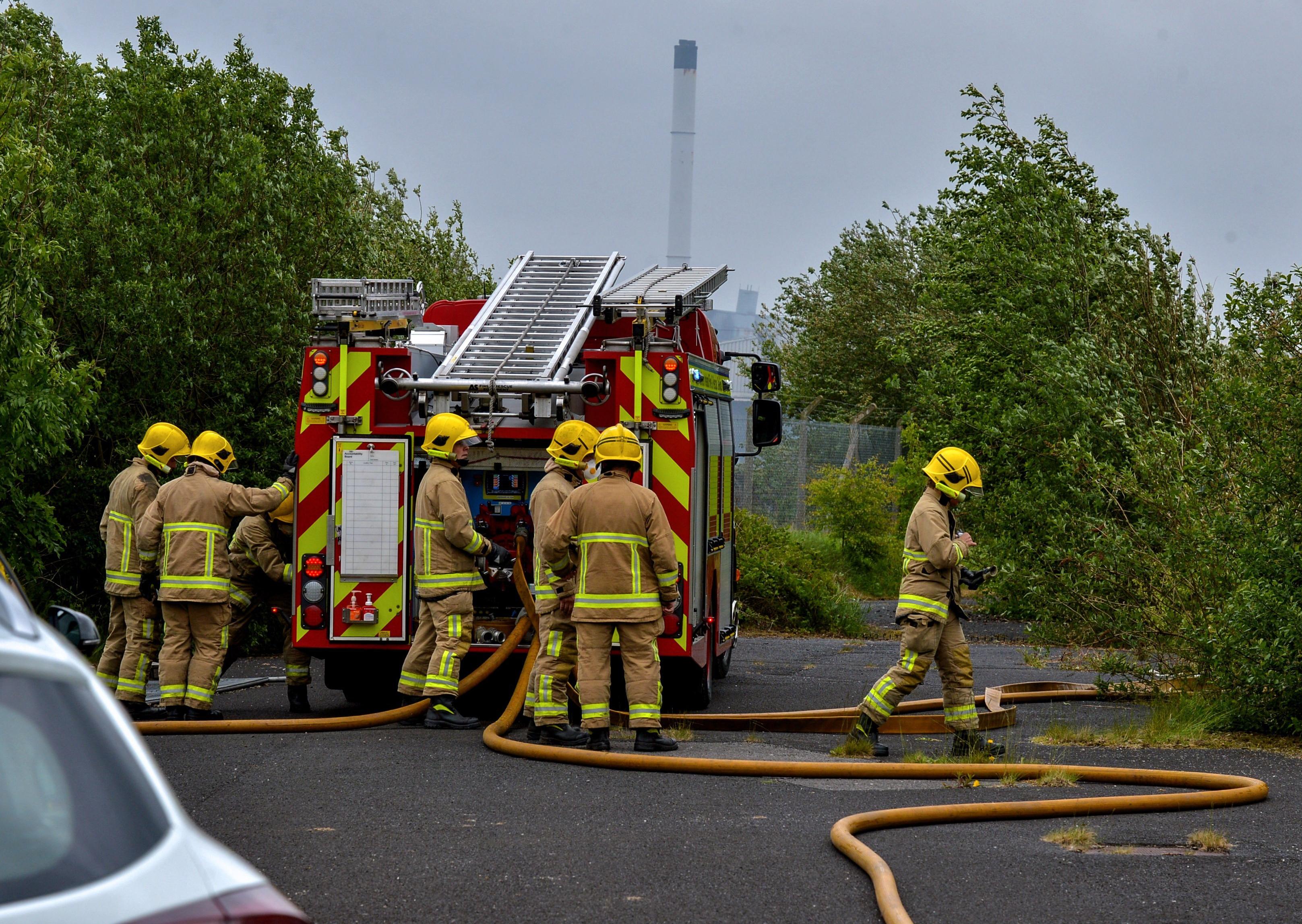Deliberate fire in Derry involved up to 1,000 burning tyres Derry Journal