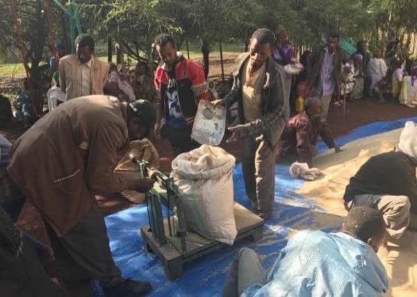 Addis Hiwot community emergency feeding programme, 2017.