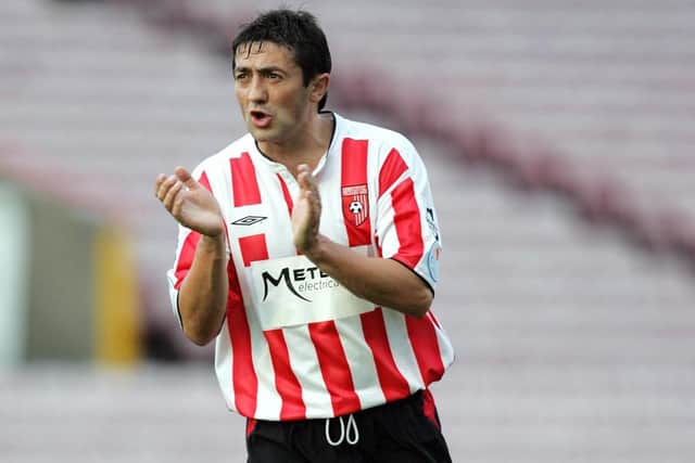 Peter Hutton was a huge influence on Darren Kelly's career at the Brandywell.