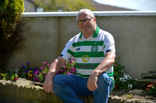 Martin McGilloway pictured outside his home on Wednesday afternoon last. DER2220GS - 018