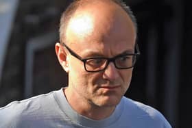 Dominic Cummings pictured outside his Islington home on Wednesday. (Photo: PA Wire)