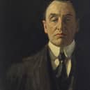 Portrait of Sir Edward Carson by John Lavery (1916). A note referred to the leader of unionists in Ulster, Sir Edward Carson, it read: Send the bill to Sir Edward Carson.