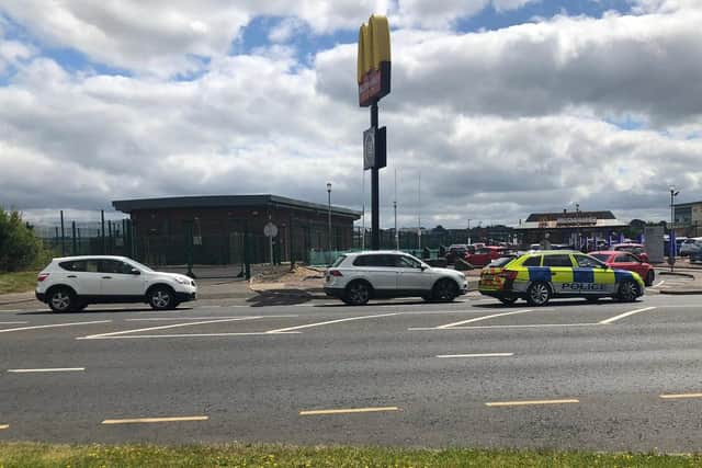 Strand Road, Derry as McDonald's reopened its drive-thru for the first time since the beginning of the Coronavirus pandemic. (Photo: Andrew Quinn/JPI Media)