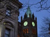 Guildhall clock to turn yellow.