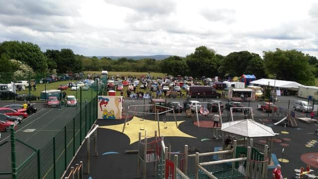 2018: The popular park during the Muff Vintage Show.