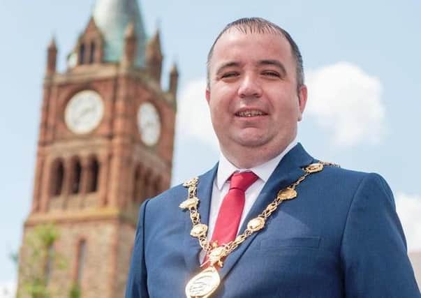 Mayor of Derry and Strabane Brian Tierney.