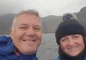Colm and Melissa Maguire who will be swimming 100km in aid of four local charities during the month of June