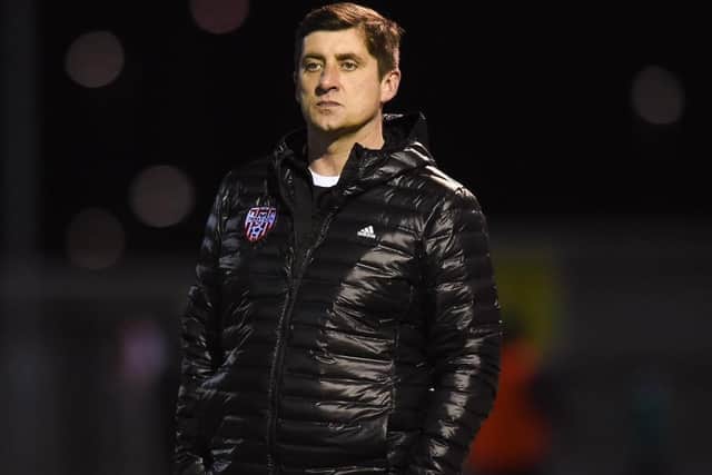 Declan Devine, Derry City manager.
