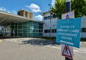 There are currently no cases of people with  COVID-19  at Altnagelvin Hospital.  DER1920GS - 011