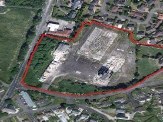 The site of the proposed development in Newbuildings.