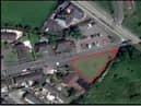 The proposed site of the Coshquin Play Park.