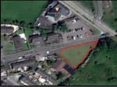 The proposed site of the Coshquin Play Park.