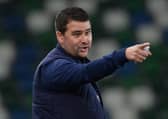 Linfield manager David Healy. Pic by Pacemaker.