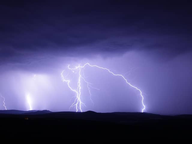 The weather warning will be active from 4.00pm on Thursday.