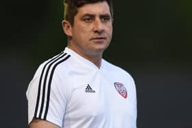 Declan Devine, Derry City manager.