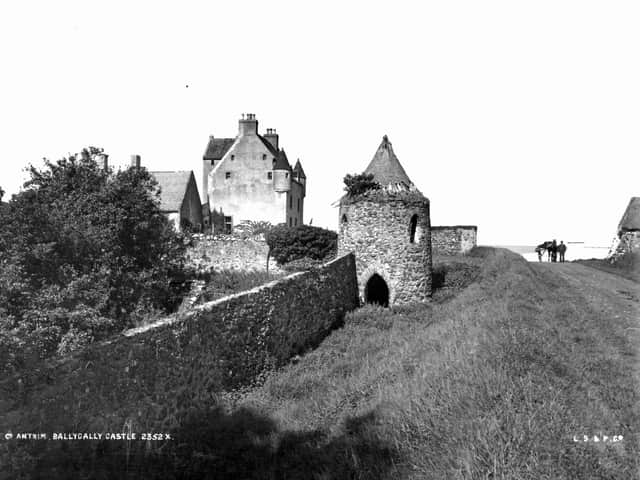 Ballygally Castle in 1890.