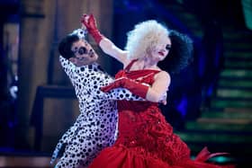 Katie McGlynn and professional dancer Gorka Marquez left Strictly this week.
