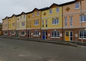 Newly built social housing, Central Drive, Creggan.  DER2126GS - 052