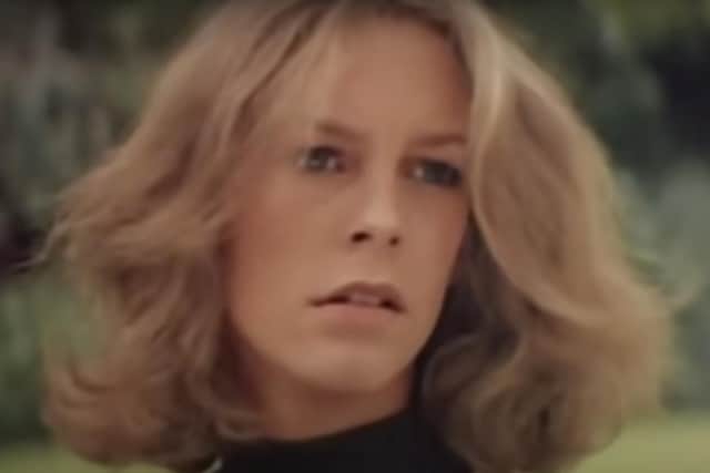 Jamie Lee Curtis in the original Halloween film in 1978. (YouTube)