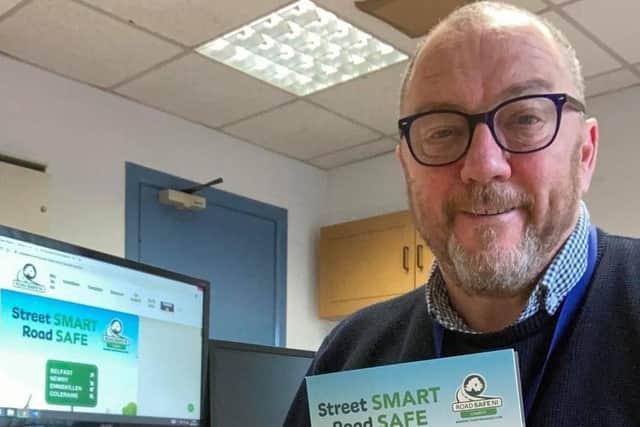 Road Safe NI chairman Davy Jackson developed the idea based on England’s Department of Transport’s version.