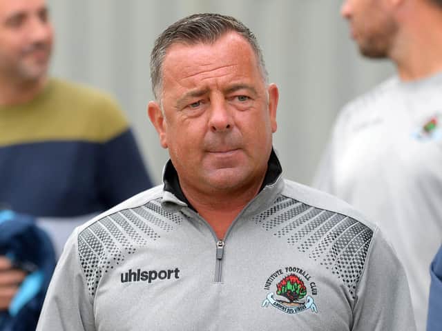Institute boss Brian Donaghey will be disappointed his side were dismissed from this season's League Cup because they used an ineligible player in the last round.