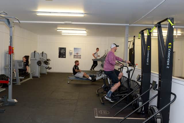 A section of the gym facilities at ARC Fitness Gym, Bay Road. DER2141GS – 023