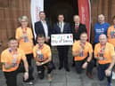 Fundraisers running this year’s London Marathon to raise money for Foyle Hospice were delighted to have sponsored flights to the race courtesy of Loganair who currently operate a London Flight from City of Derry Airport.