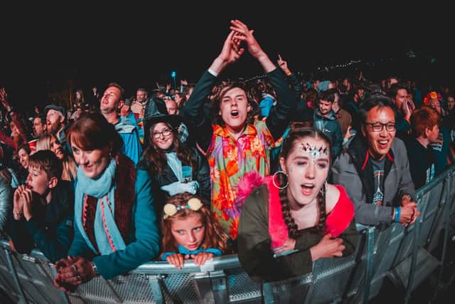 Music fans enjoying Stendhal. Photo: Ciara McMullan.