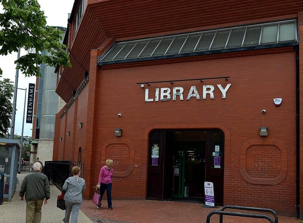 Central Library, Foyle Street. (file picture) DER2126GS - 047