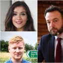 Colum Eastwood (centre) has announced a new front bench team shake up with key roles for, (left) Cara Hunter, East Derry MLA and Danniel Crossan, West Tyrone MLA and Foyle MLAs Sinead McLaughlin and Mark H Durkan (right).