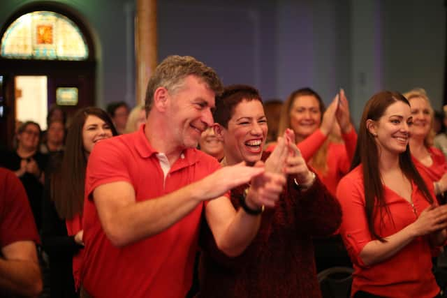 Big Sing Workshop hosted by Slixs. (Lorcan Doherty)