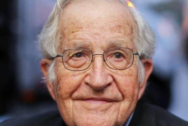 Noam Chomsky is to take part in a discussion on Irish Unity on December.