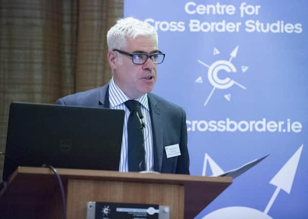 Dr Anthony Soares, Director of the Centre for Cross Border Studies.