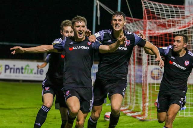 Derry City's Ronan Boyce.