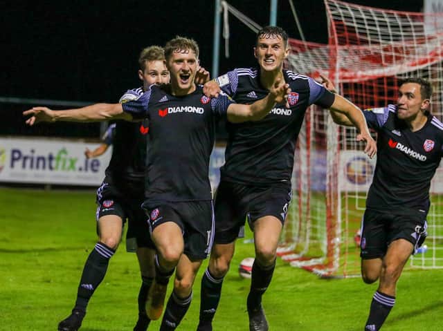Derry City's Ronan Boyce.