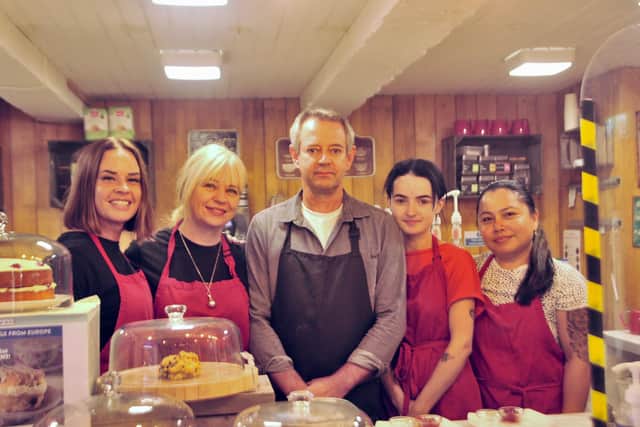 Staff in The Cottage Cafe