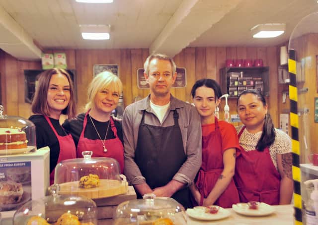 Staff in The Cottage Cafe