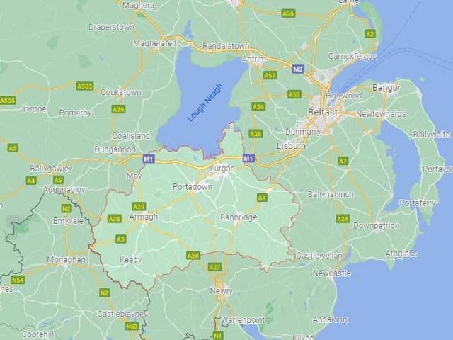 Armagh City, Banbridge and Craigavon with have a positive test result percentage of 13.5%.