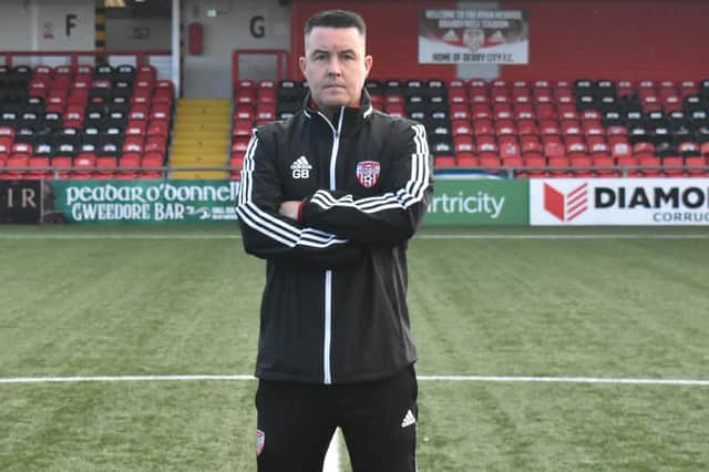 Gerald Boyle, Derry City U19 manager.
