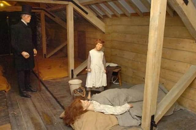 Mannequins at the old Workhouse museum in Derry which closed some years ago.