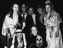A motley crue enjoying the festivities in Derry on October 31, 1996.